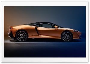 2019 McLaren GT Supercar Side View Ultra HD Wallpaper for 4K UHD Widescreen desktop, tablet & smartphone
