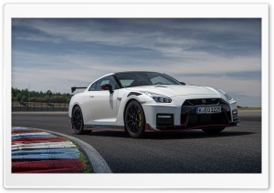 2020 Nissan GT-R Nismo Sports Car, Race Track Ultra HD Wallpaper for 4K UHD Widescreen Desktop, Lockscreen, Screensaver, TV, Tablet, Smartphone