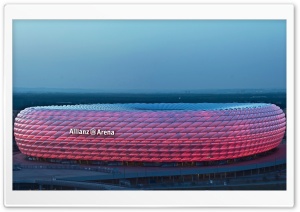 2024-2025 UEFA Champions League - Allianz Arena Ultra HD Wallpaper for 4K UHD Widescreen desktop, tablet & smartphone