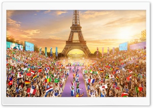 2024 Summer Olympics Ultra HD Wallpaper for 4K UHD Widescreen desktop, tablet & smartphone