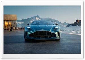 2025 Aston Martin Vantage Roadster Sports Car Ultra HD Wallpaper for 4K UHD Widescreen Desktop, Lockscreen, Screensaver, TV, Tablet, Smartphone