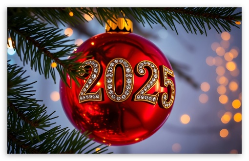 2025 Happy New Year UltraHD Wallpaper for UHD 16:9 ; HD 16:9 ; UltraWide 21:9 24:10 ; Widescreen 16:10 5:3 ; Fullscreen 4:3 5:4 3:2 ; Tablet 1:1 ;