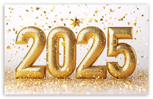 2025 New Year A Bright Future Awaits UltraHD Wallpaper for UHD 16:9 ; HD 16:9 ; UltraWide 21:9 24:10 ; Widescreen 16:10 5:3 ; Fullscreen 3:2 ;