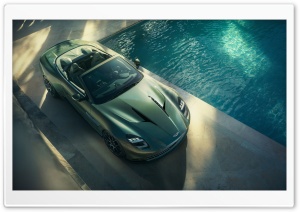 2026 Aston Martin Vanquish Volante Luxury Convertible 4K UHD Wallpaper for Widescreen and UltraWide Desktop, UltraHD TV, Smartphone, Tablet