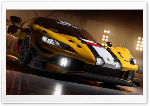 2026 Ferrari 296 GT3 Evo Racing Supercar 4K UHD Wallpaper for Widescreen and UltraWide Desktop, UltraHD TV, Smartphone, Tablet