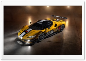 2026 Ferrari 296 GT3 Evo Supercar 4K UHD Wallpaper for Widescreen and UltraWide Desktop, UltraHD TV, Smartphone, Tablet