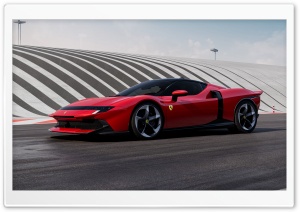 2026 Ferrari 849 Testarossa Hybrid Supercar 4K UHD Wallpaper for Widescreen and UltraWide Desktop, UltraHD TV, Smartphone, Tablet