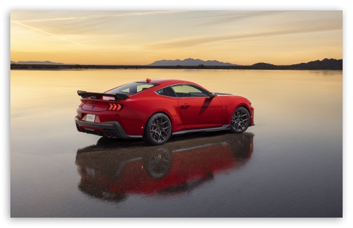 2026 Ford Mustang Dark Horse SC Race Red Car UltraHD Wallpaper for UHD 16:9 ; HD 16:9 ; UltraWide 21:9 24:10 32:9 32:10 ; Widescreen 16:10 ; Tablet 1:1 ; Dual 16:10 16:9 ;