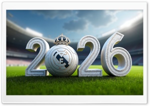 2026 Real Madrid Season 4K UHD Wallpaper for Widescreen and UltraWide Desktop, UltraHD TV, Smartphone, Tablet