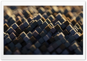 3D Abstract Cubes Ultra HD Wallpaper for 4K UHD Widescreen desktop, tablet & smartphone