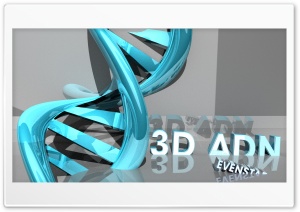 3D ADN Ultra HD Wallpaper for 4K UHD Widescreen desktop, tablet & smartphone