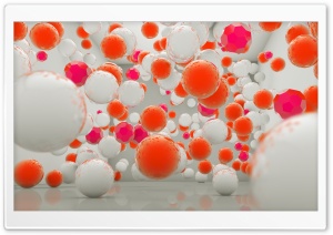 3D Balls Ultra HD Wallpaper for 4K UHD Widescreen desktop, tablet & smartphone