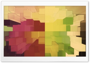 3D Colorful Cubes Ultra HD Wallpaper for 4K UHD Widescreen desktop, tablet & smartphone