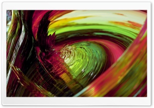 3D Colorful Glass Macro Ultra HD Wallpaper for 4K UHD Widescreen desktop, tablet & smartphone