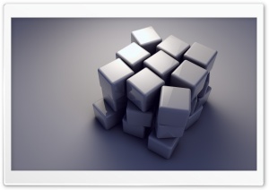 3D Cubes Ultra HD Wallpaper for 4K UHD Widescreen desktop, tablet & smartphone
