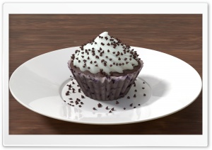 3D Cupcake Ultra HD Wallpaper for 4K UHD Widescreen desktop, tablet & smartphone