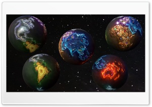 3D Earth Ultra HD Wallpaper for 4K UHD Widescreen desktop, tablet & smartphone