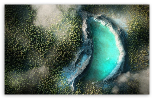 3D Earth Landscape from Above UltraHD Wallpaper for UHD 16:9 ; HD 16:9 ; UltraWide 21:9 24:10 ; Widescreen 16:10 5:3 ; Fullscreen 4:3 5:4 3:2 ; Tablet 1:1 ;
