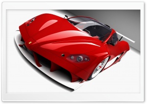 3D Ferrari Aurea Car Ultra HD Wallpaper for 4K UHD Widescreen desktop, tablet & smartphone