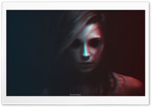 3D Girl Ultra HD Wallpaper for 4K UHD Widescreen desktop, tablet & smartphone