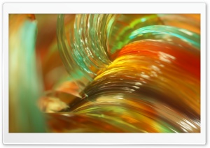 3D Glossy Glass Macro Ultra HD Wallpaper for 4K UHD Widescreen desktop, tablet & smartphone