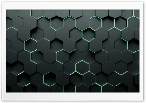 3D Honeycomb Pattern Ultra HD Wallpaper for 4K UHD Widescreen Desktop, Lockscreen, Screensaver, TV, Tablet, Smartphone