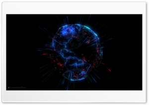 3D planet Earth Ultra HD Wallpaper for 4K UHD Widescreen desktop, tablet & smartphone