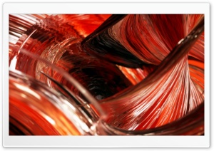 3D Reddish Glass Macro Ultra HD Wallpaper for 4K UHD Widescreen desktop, tablet & smartphone