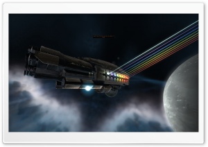 3D Spaceship Ultra HD Wallpaper for 4K UHD Widescreen desktop, tablet & smartphone