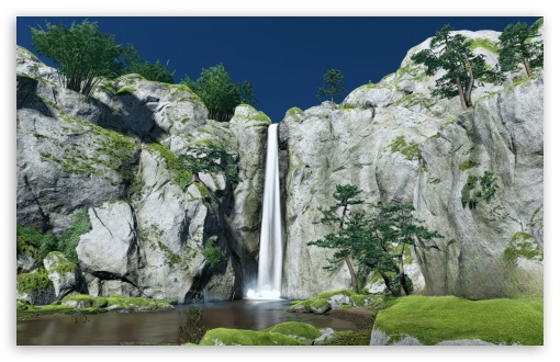 3D Waterfall UltraHD Wallpaper for UHD 16:9 ; HD 16:9 ; UltraWide 21:9 24:10 ; Widescreen 16:10 5:3 ; Fullscreen 4:3 5:4 3:2 ; Tablet 1:1 ; Mobile 9:16 9:19.5 9:20 9:21 10:16 2:3 3:5 3:4 ;