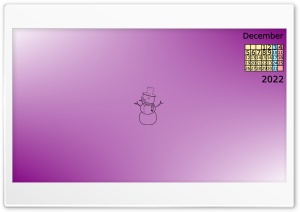 4k Calendar 2022 December Ultra HD Wallpaper for 4K UHD Widescreen desktop, tablet & smartphone