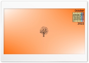 4k Calendar 2022 October Ultra HD Wallpaper for 4K UHD Widescreen desktop, tablet & smartphone