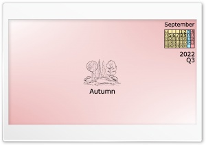 4k Calendar 2022 September, Quarter 1. Ultra HD Wallpaper for 4K UHD Widescreen desktop, tablet & smartphone