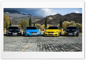 4x BMW M3 F80 4K UHD Wallpaper for Widescreen and UltraWide Desktop, UltraHD TV, Smartphone, Tablet