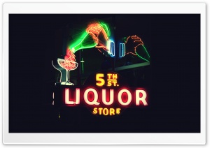 5th Street Liquor Store Ultra HD Wallpaper for 4K UHD Widescreen desktop, tablet & smartphone