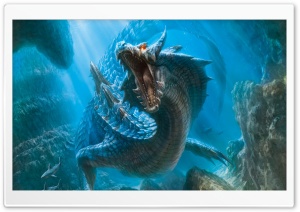 , Monster hunter 4K UHD Wallpaper for Widescreen and UltraWide Desktop, UltraHD TV, Smartphone, Tablet