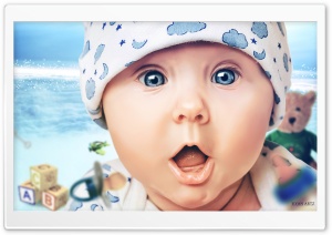 A Baby's World Ultra HD Wallpaper for 4K UHD Widescreen desktop, tablet & smartphone