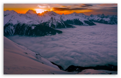 A Breathtaking Scene of Sea of Cloud UltraHD Wallpaper for UHD 16:9 ; HD 16:9 ; UltraWide 21:9 24:10 ; Widescreen 16:10 5:3 ; Fullscreen 4:3 5:4 3:2 ; Tablet 1:1 ; Mobile 9:16 9:19.5 9:20 9:21 9:22 10:16 2:3 3:5 3:4 ; Dual 4:3 5:4 3:2 ;