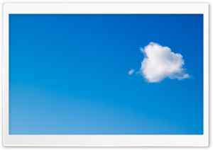 A Cloud Ultra HD Wallpaper for 4K UHD Widescreen desktop, tablet & smartphone