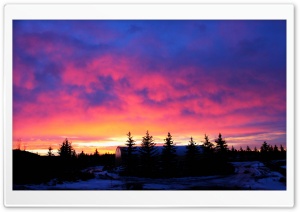 A Cotton Candy Sunrise Ultra HD Wallpaper for 4K UHD Widescreen desktop, tablet & smartphone