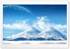 A Dreamy World Dualscreen 2 Ultra HD Wallpaper for 4K UHD Widescreen desktop, tablet & smartphone