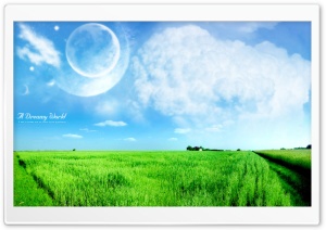 A Dreamy World Dualscreen 3 Ultra HD Wallpaper for 4K UHD Widescreen desktop, tablet & smartphone