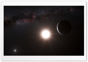 A Planet Around Alpha Centauri Ultra HD Wallpaper for 4K UHD Widescreen desktop, tablet & smartphone