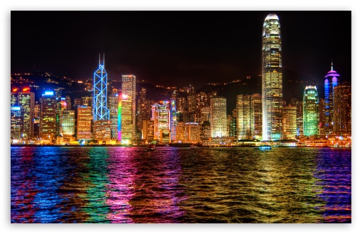 A Symphony of Lights Hong Kong UltraHD Wallpaper for Wide 16:10 5:3 Widescreen WHXGA WQXGA WUXGA WXGA WGA ; 8K UHD TV 16:9 Ultra High Definition 2160p 1440p 1080p 900p 720p ; Mobile 5:3 16:9 - WGA 2160p 1440p 1080p 900p 720p ;