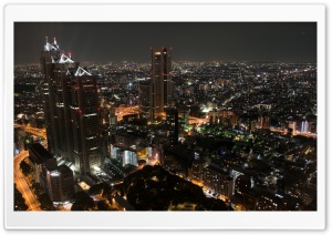 A View From Tokyo Metropolitan Government Building Observation Ultra HD Wallpaper for 4K UHD Widescreen desktop, tablet & smartphone
