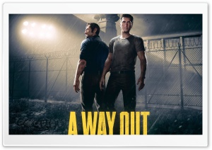 A Way Out video game 2018 Ultra HD Wallpaper for 4K UHD Widescreen desktop, tablet & smartphone