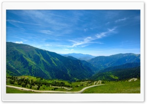 A Winding Mountain Road Ultra HD Wallpaper for 4K UHD Widescreen desktop, tablet & smartphone