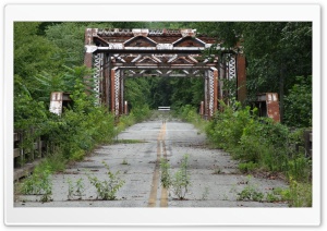 Abandoned Bridge Ultra HD Wallpaper for 4K UHD Widescreen Desktop, Lockscreen, Screensaver, TV, Tablet, Smartphone