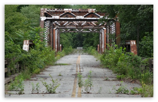 Abandoned Bridge UltraHD Wallpaper for UHD 16:9 ; HD 16:9 ; Widescreen 16:10 5:3 ;