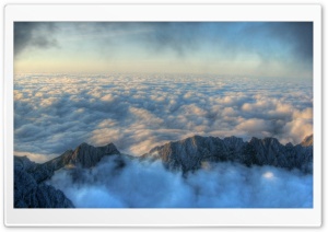 Above The Clouds HDR Ultra HD Wallpaper for 4K UHD Widescreen desktop, tablet & smartphone